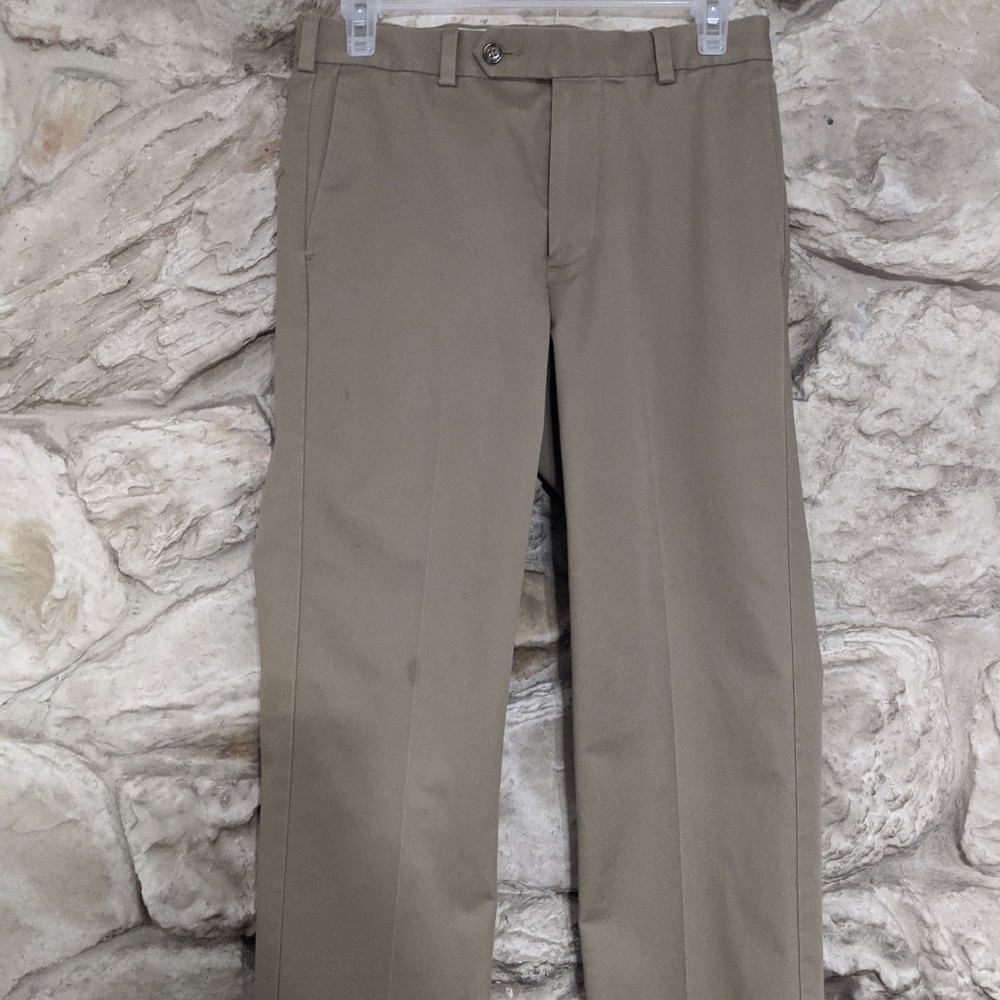 🌟 Roundtree & Yorke Men's Brown Dress Pant
